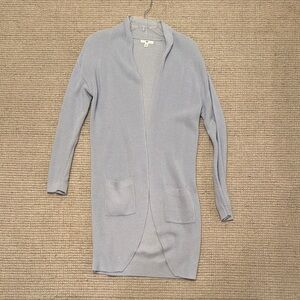 NWOT Light Blue Long Cardigan Sweater